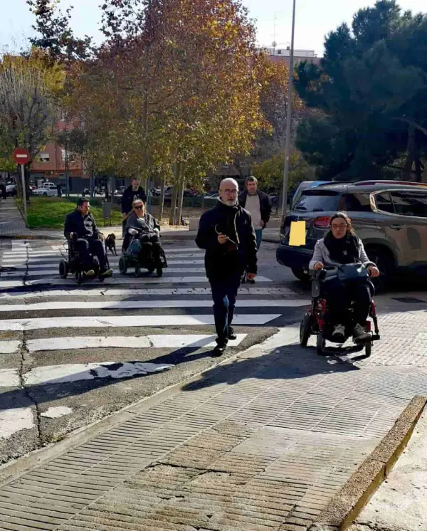 Regidores experimentando la accesibilidad